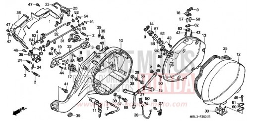 L. SATTELTASCHE (NT650VW/X/Y/1) NT650V1 de 2001
